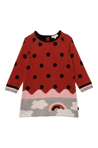 Robe pull - Rouge brique - Catimini