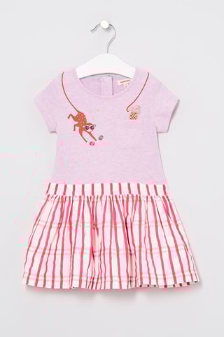 Robe - Mauve chiné - Catimini