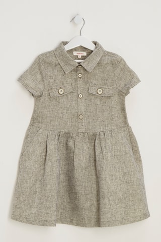 Robe en lin - Ecru - Catimini