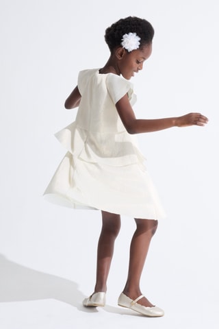 Robe plissée - Ecru - Okaïdi