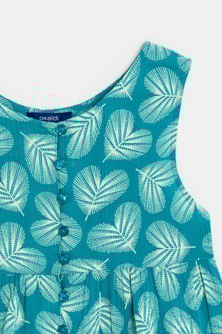 Robe - Turquoise - Okaïdi