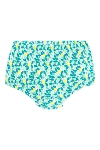 Robe sans manches et culotte - Turquoise et vert clair - Obaïbi