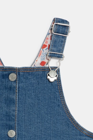 Robe salopette en jean - Indigo - Obaïbi