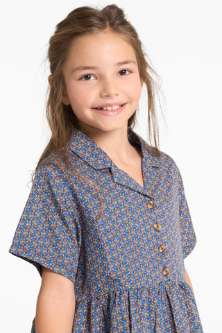 Robe - Bleu - Okaïdi