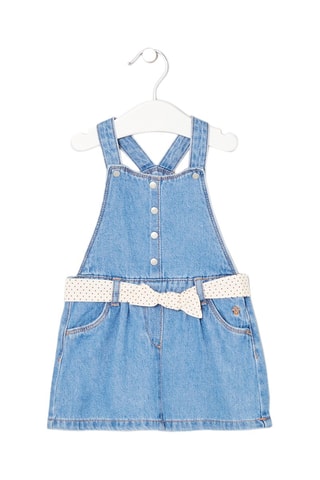 Robe-salopette en jean - Bleu - Obaïdi