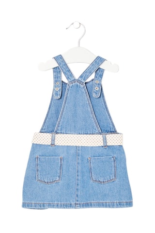 Robe-salopette en jean - Bleu - Obaïdi