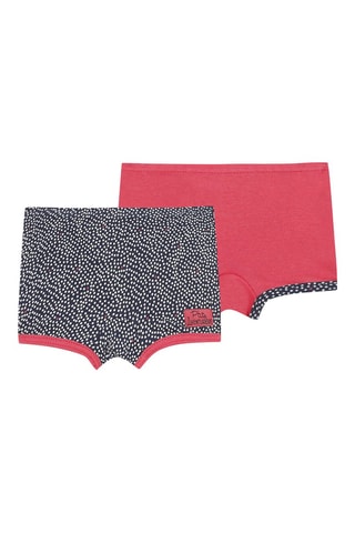 2 boxers - Noir et rouge - Absorba - Absorba
