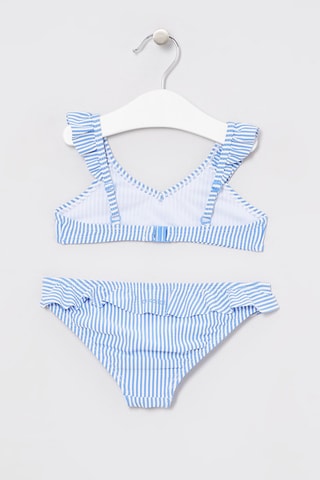 Maillot 2 pièces Bleu cobalt et blanc - Okaïdi