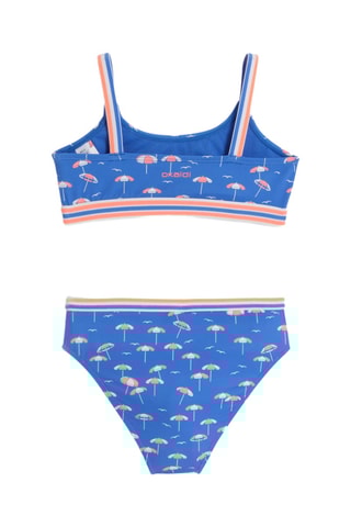Maillot 2 pièces - Bleu cobalt - Okaïdi