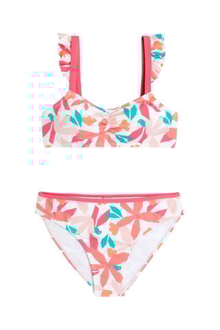 Maillot 2 pièces - Rouge et blanc - Okaïdi