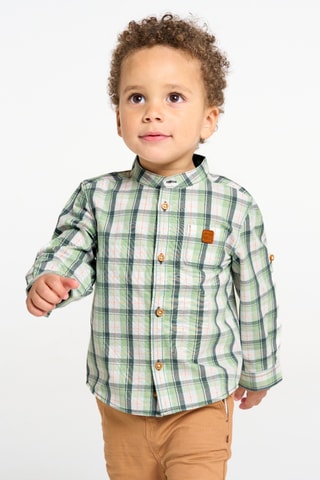 Chemise - Blanc et vert - Obaïbi