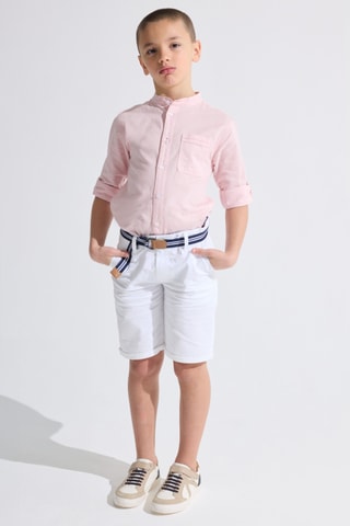 Chemise en lin - Rose - Okaïdi
