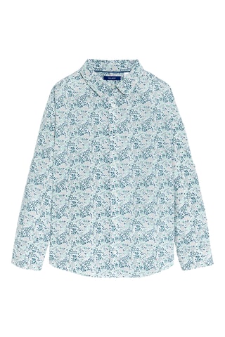 Chemise en lin - Blanc - Okaïdi