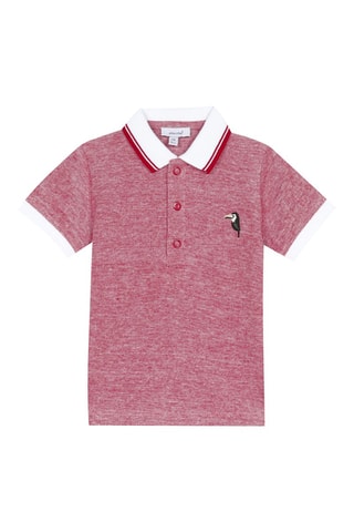 Polo - Rouge chiné - Absorba