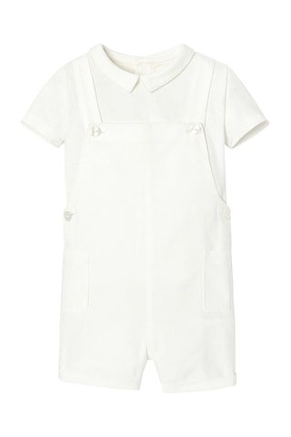Salopette et t-shirt - Ecru - Absorba