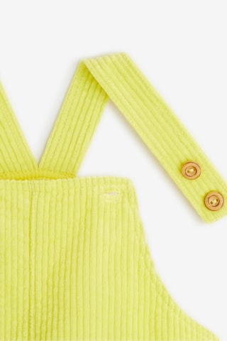 Robe salopette en velours - Jaune - Catimini