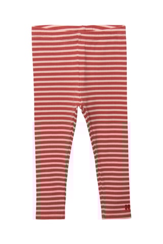 Legging - Ecru et rouge - Catimini