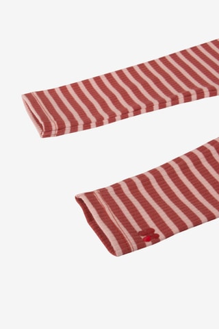 Legging - Ecru et rouge - Catimini