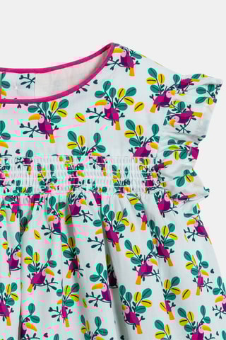 Body-robe - Vert et violet - Obaïbi