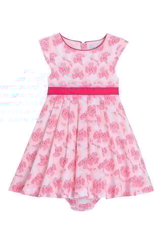 Body-robe - Rose et blanc - Obaïbi