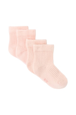 2 paires de chaussettes - Rose - Absorba