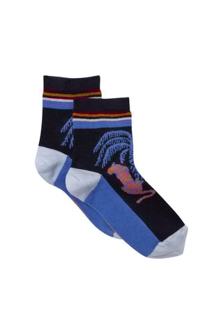 Chaussettes - Noir et bleu cobalt - Catimini