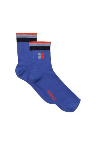 Chaussettes - Bleu roi et noir - Catimini