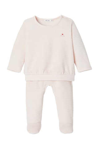 Pyjama en velours - Rose - Absorba