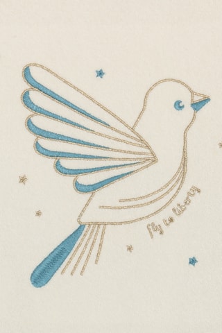 Pyjama - Ecru et bleu canard - Okaïdi