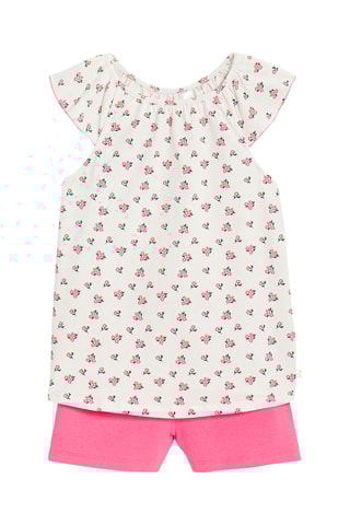 Pyjama - Rose et blanc - Okaïdi
