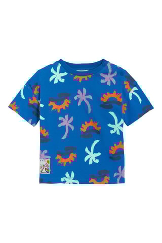T-shirt - Bleu - Catimini