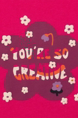 T-shirt - Fuchsia - Catimini