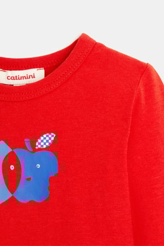 T-shirt - Rouge - Catimini