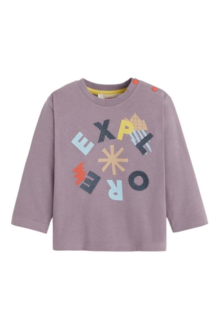 T-shirt - Violet - Catimini