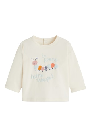 T-shirt - Ecru - Catimini