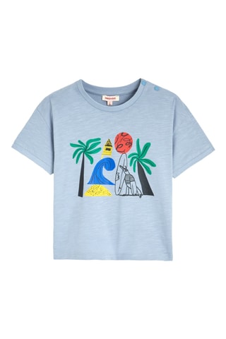 T-shirt - Ciel chiné - Catimini