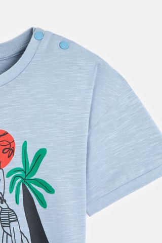 T-shirt - Ciel chiné - Catimini