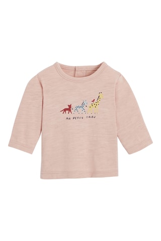 T-shirt - Rose chiné - Catimini