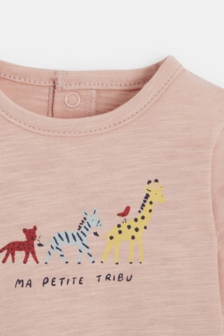 T-shirt - Rose chiné - Catimini