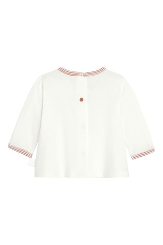 T-shirt - Blanc et rouge - Absorba