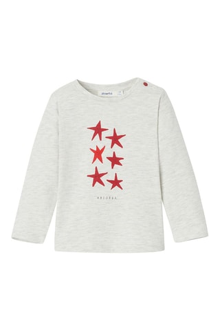 T-shirt - Gris clair chiné  - Absorba