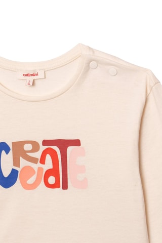 T-shirt - Ecru - Catimini