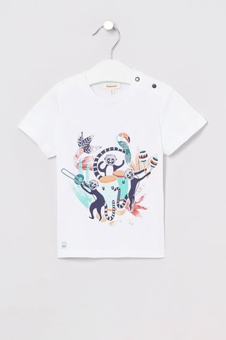 T-shirt - Ecru - Catimini