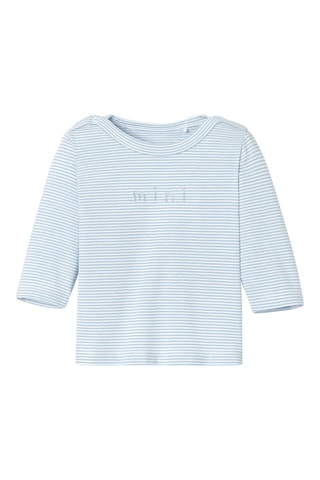T-shirt - Blanc et bleu marine - Absorba