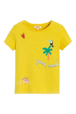 T-shirt - Moutarde chiné - Catimini