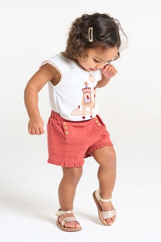 T-shirt - Blanc - Obaïbi