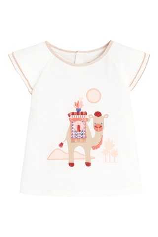 T-shirt - Blanc - Obaïbi