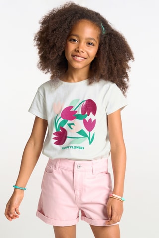 T-shirt - Blanc - Okaïdi