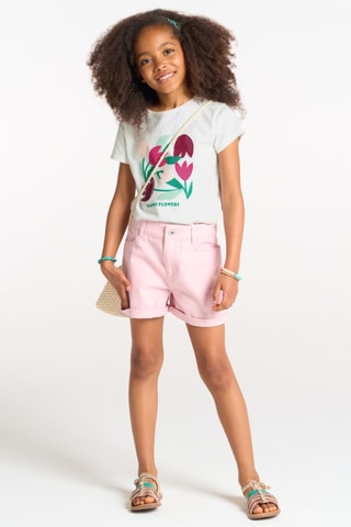 T-shirt - Blanc - Okaïdi