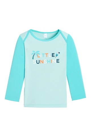 T-shirt Vert d’eau et turquoise - Obaïbi